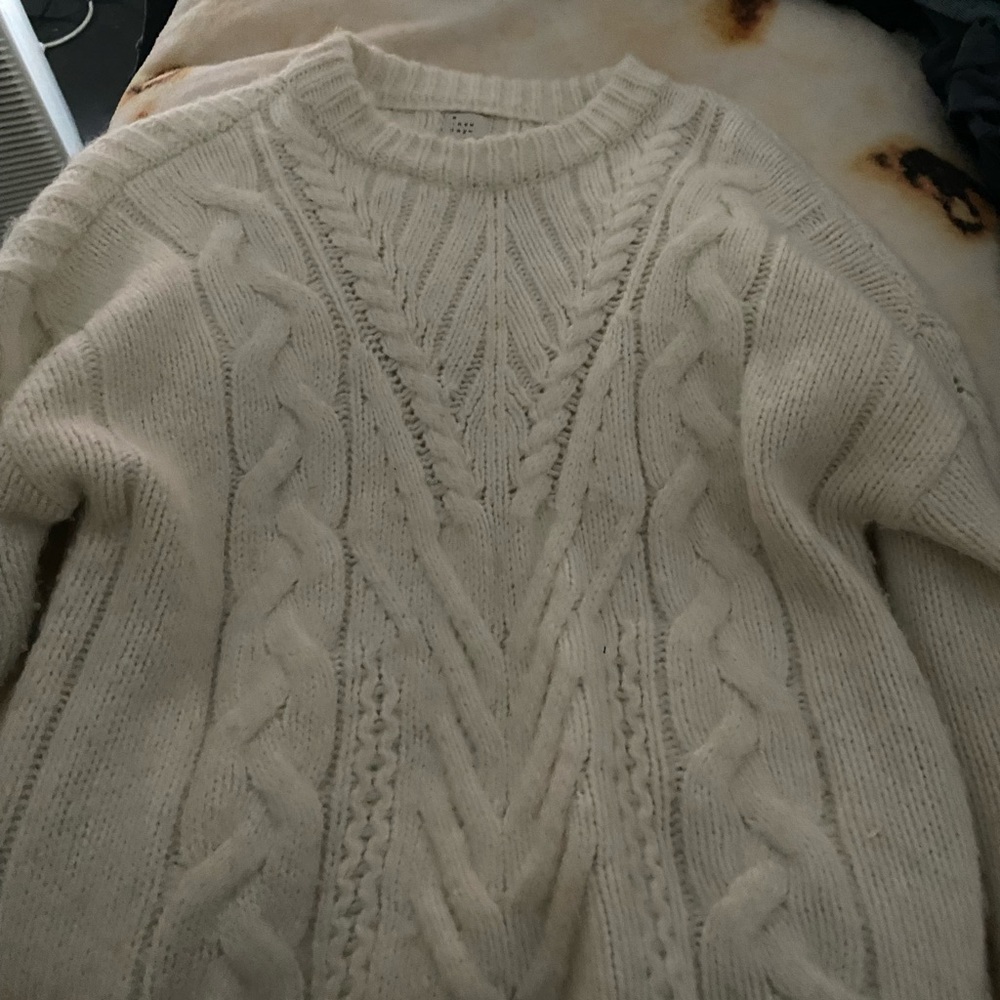 Target white sweater!!